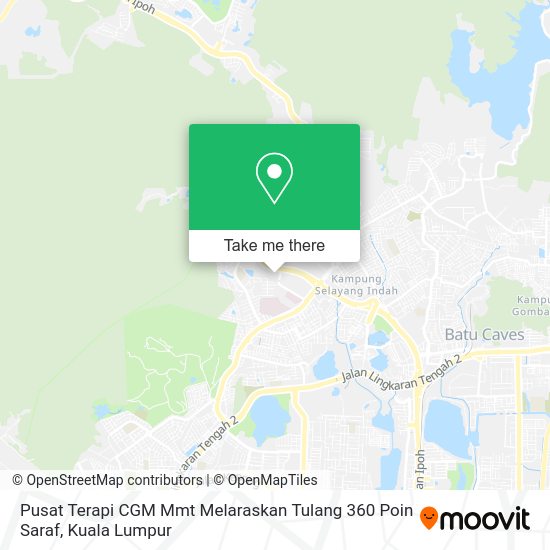 Pusat Terapi CGM Mmt Melaraskan Tulang 360 Poin Saraf map