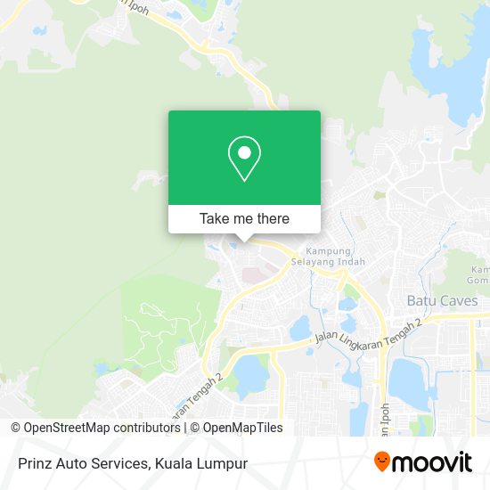 Prinz Auto Services map