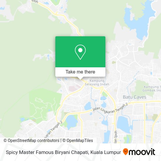 Spicy Master Famous Biryani Chapati map