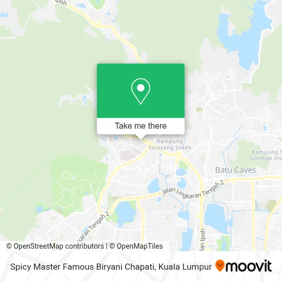 Spicy Master Famous Biryani Chapati map
