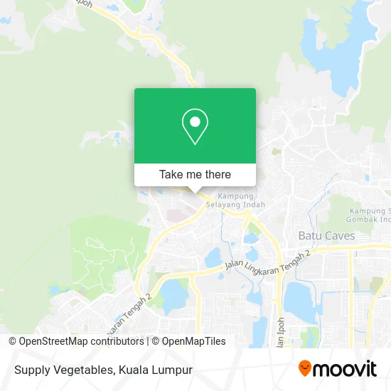 Supply Vegetables map