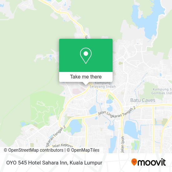 Peta OYO 545 Hotel Sahara Inn