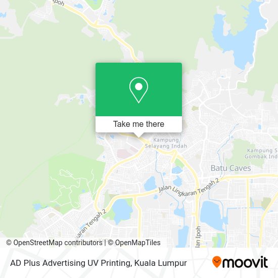 AD Plus Advertising UV Printing map