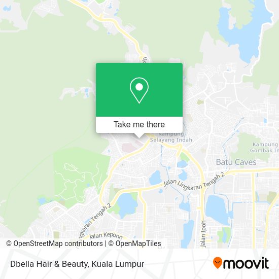 Dbella Hair & Beauty map