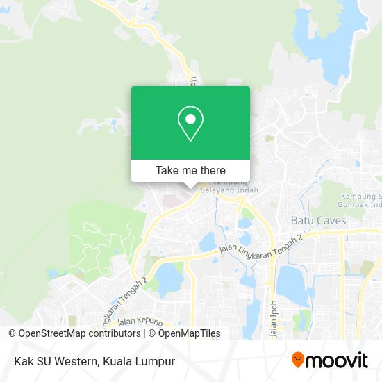 Peta Kak SU Western