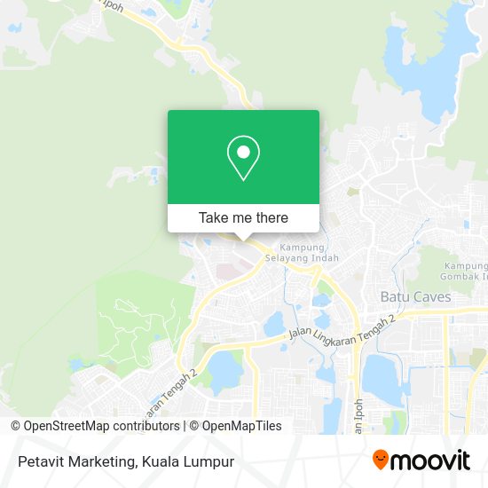 Petavit Marketing map
