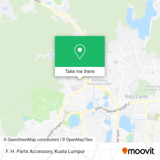 F. H. Parts Accessory map