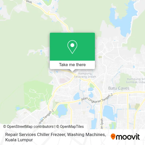 Repair Services Chiller Frezeer, Washing Machines map