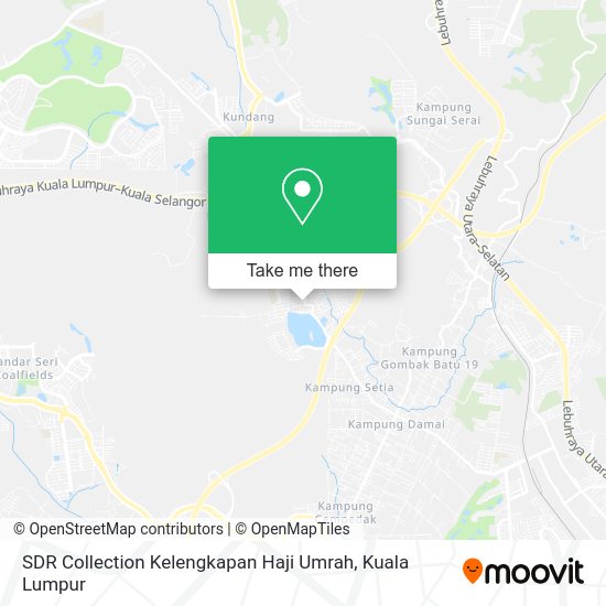 Peta SDR Collection Kelengkapan Haji Umrah