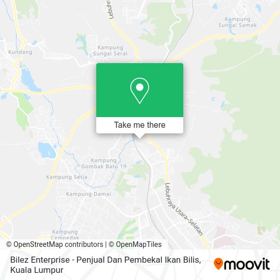 Bilez Enterprise - Penjual Dan Pembekal Ikan Bilis map