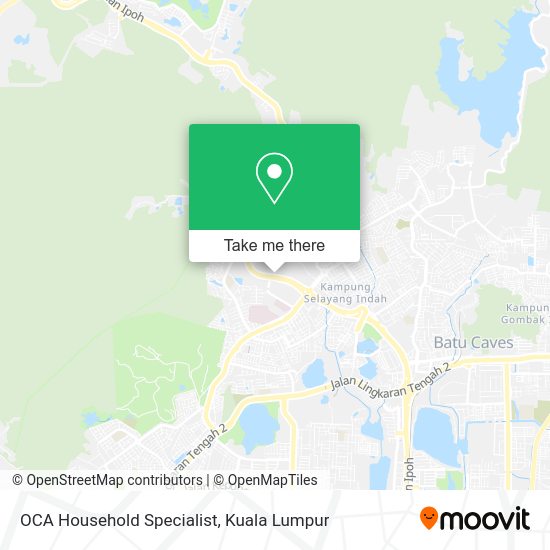 OCA Household Specialist map