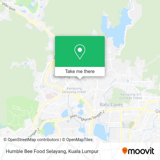 Humble Bee Food Selayang map