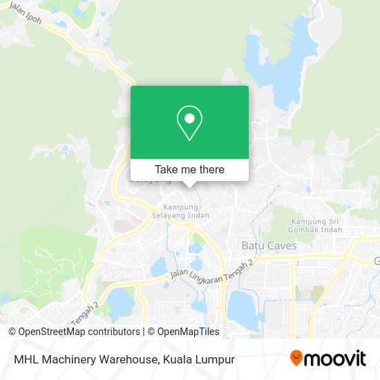 MHL Machinery Warehouse map