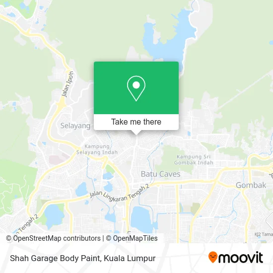Shah Garage Body Paint map