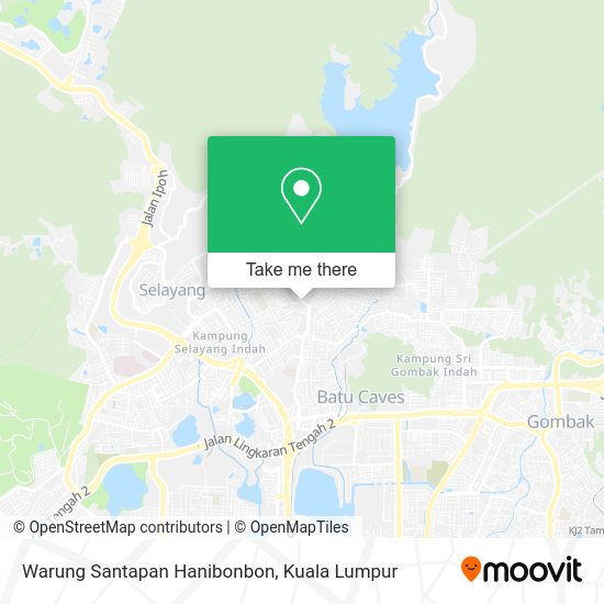 Peta Warung Santapan Hanibonbon
