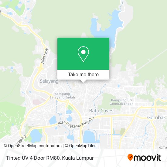 Peta Tinted UV 4 Door RM80