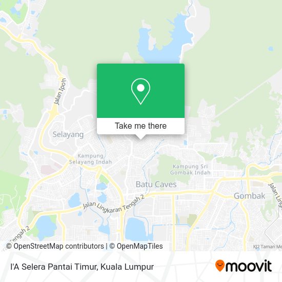 I'A Selera Pantai Timur map