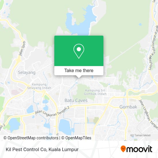 Kil Pest Control Co map