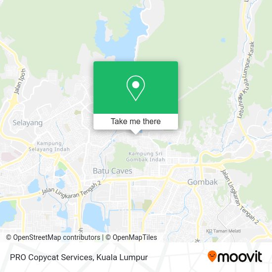 PRO Copycat Services map