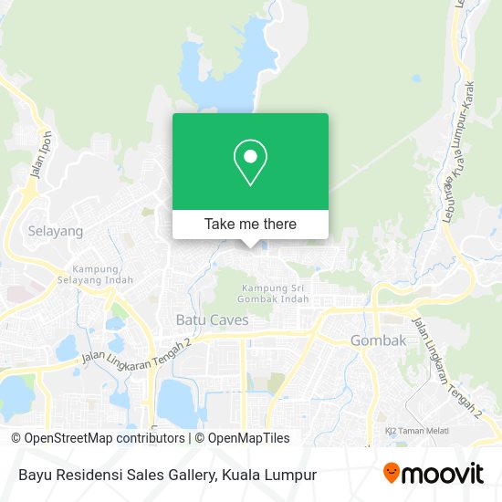 Bayu Residensi Sales Gallery map