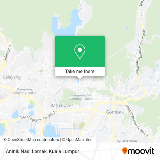 Aninik Nasi Lemak map