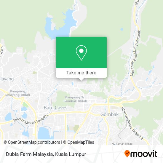 Peta Dubia Farm Malaysia