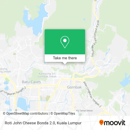 Roti John Cheese Bonda 2.0 map