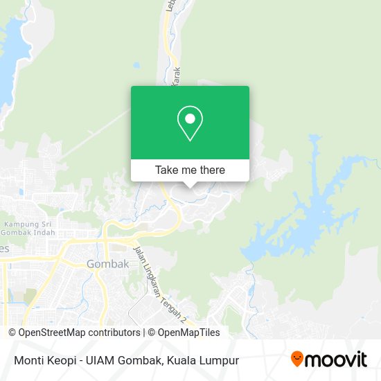 Monti Keopi - UIAM Gombak map