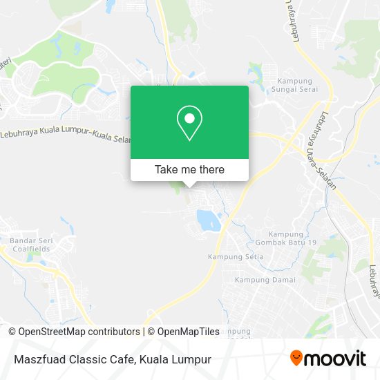 Maszfuad Classic Cafe map