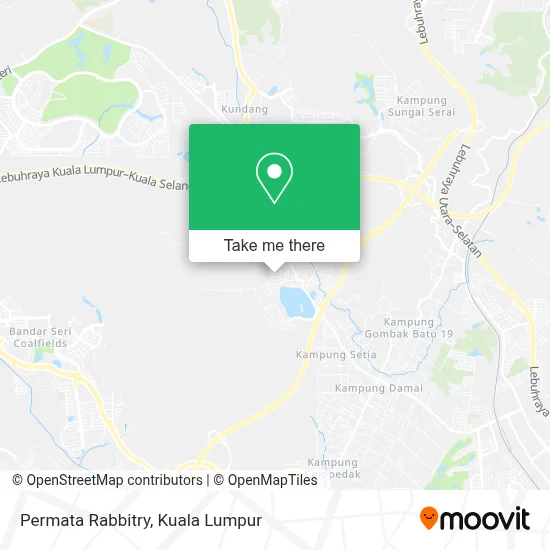 Permata Rabbitry map