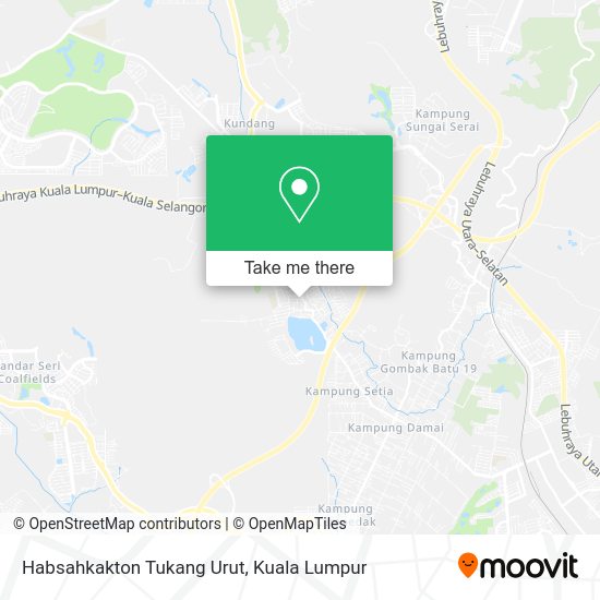 Peta Habsahkakton Tukang Urut