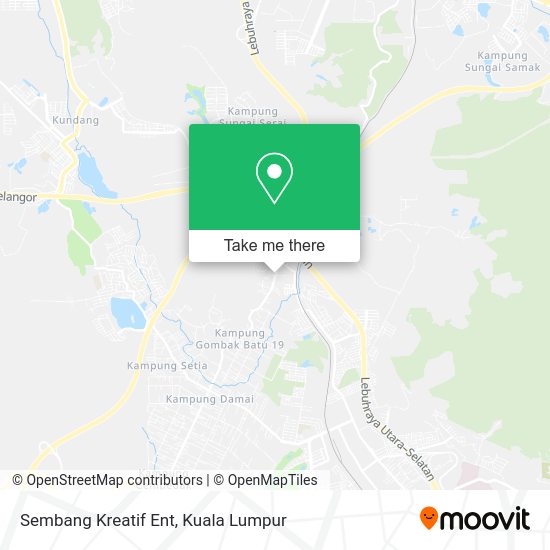 Sembang Kreatif Ent map