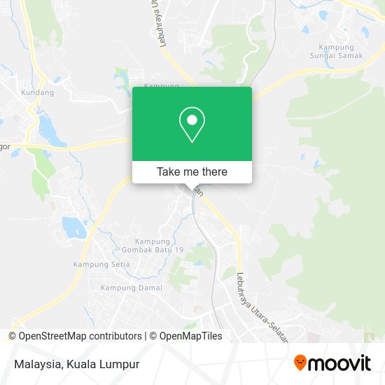 Malaysia map