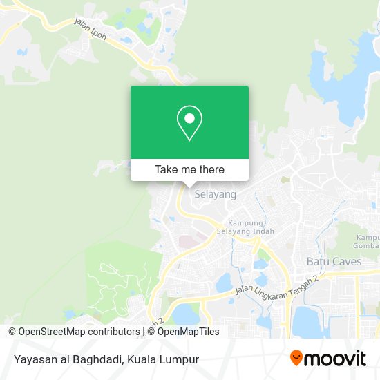 Yayasan al Baghdadi map
