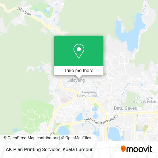 AK Plan Printing Services map