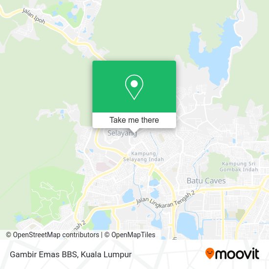 Gambir Emas BBS map