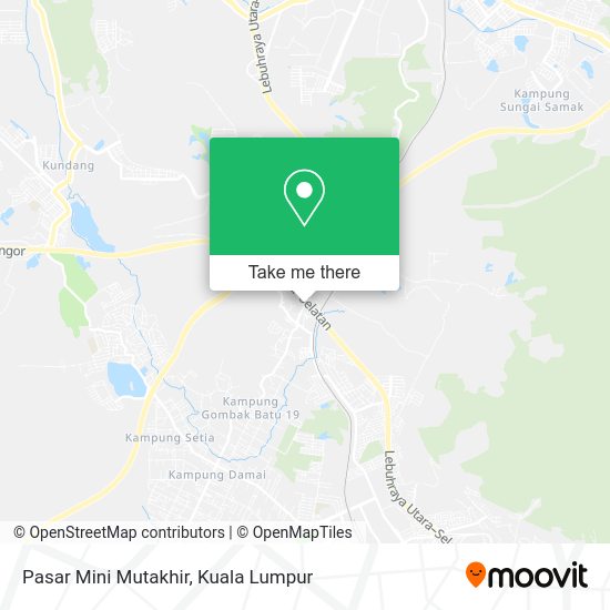 Pasar Mini Mutakhir map