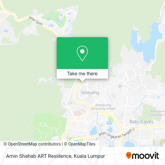 Amin Shahab ART Residence map