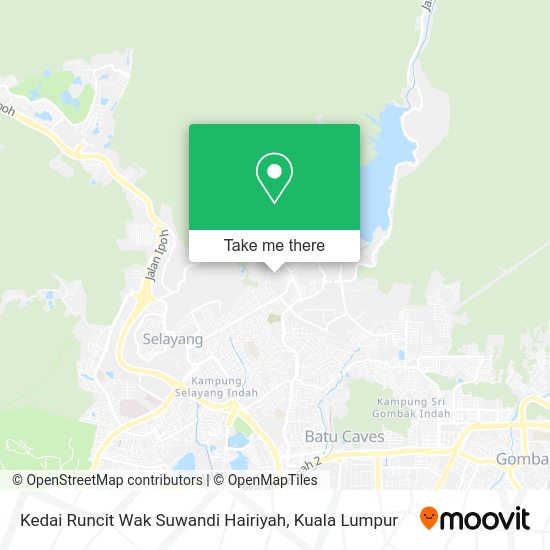 Peta Kedai Runcit Wak Suwandi Hairiyah