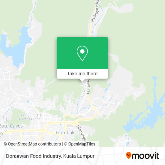 Doraewan Food Industry map