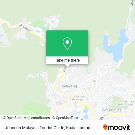 Johnson Malaysia Tourist Guide map