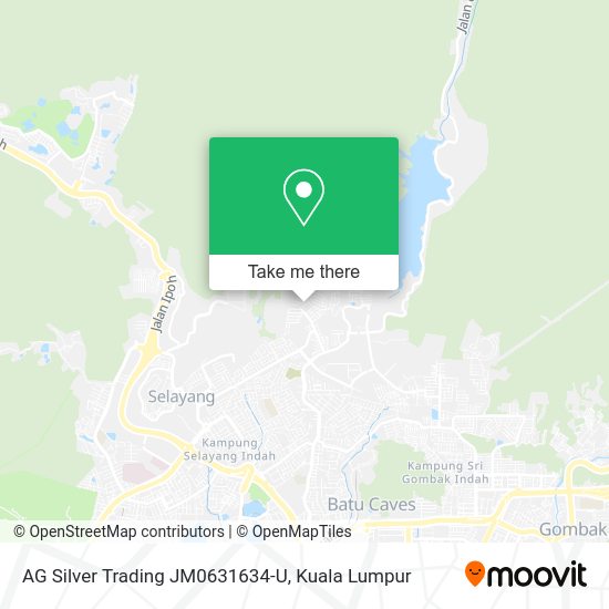 AG Silver Trading JM0631634-U map
