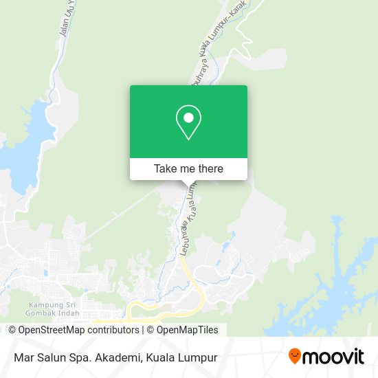 Mar Salun Spa. Akademi map