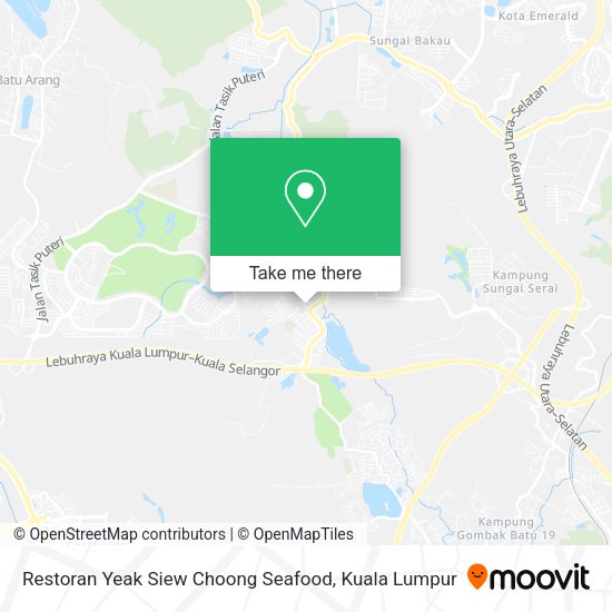 Restoran Yeak Siew Choong Seafood map