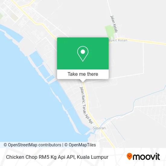 Peta Chicken Chop RM5 Kg Api API