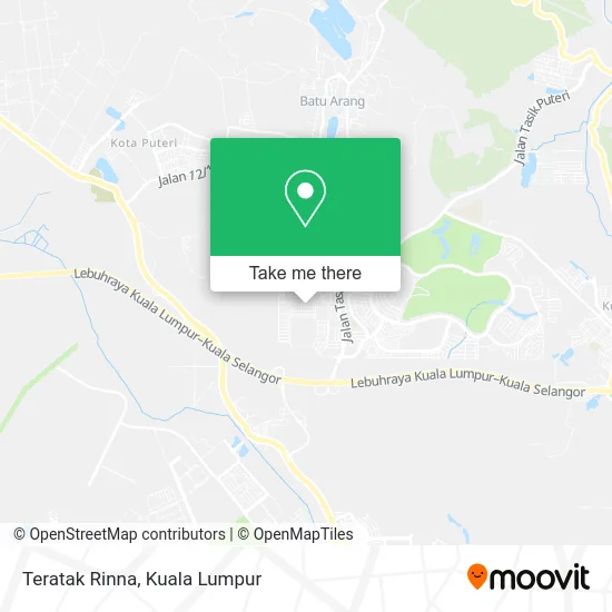 Teratak Rinna map