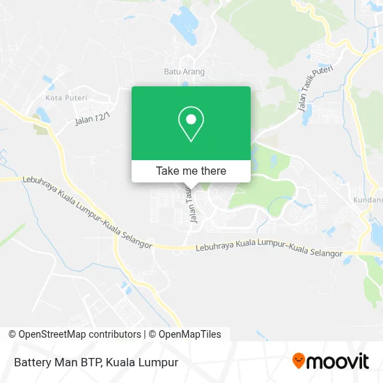 Battery Man BTP map