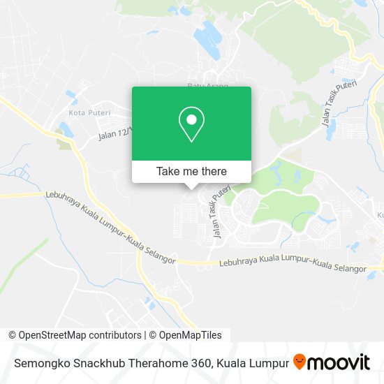 Semongko Snackhub Therahome 360 map