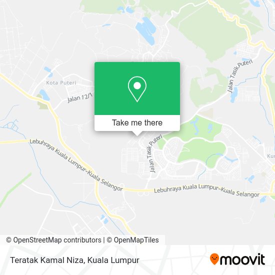 Teratak Kamal Niza map