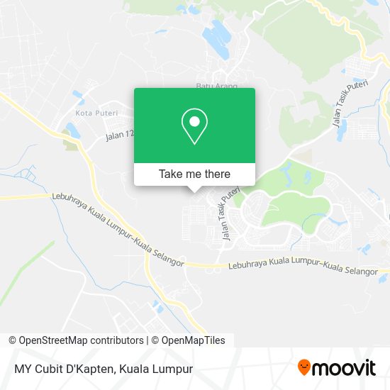 MY Cubit D'Kapten map